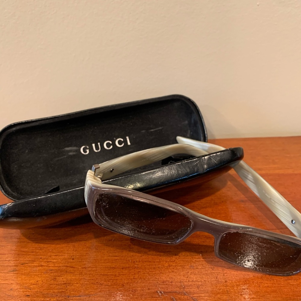 Vintage Gucci sunglasses with case